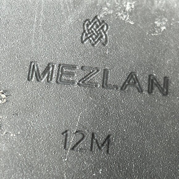 Mezlan Shaw Mens Leather Dress Shoes Size 12 M Brown Oxfords Apron Square Toe main image 12